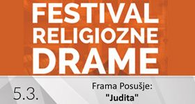 Najava drame "Judita" u izvedbi Frame Posušje