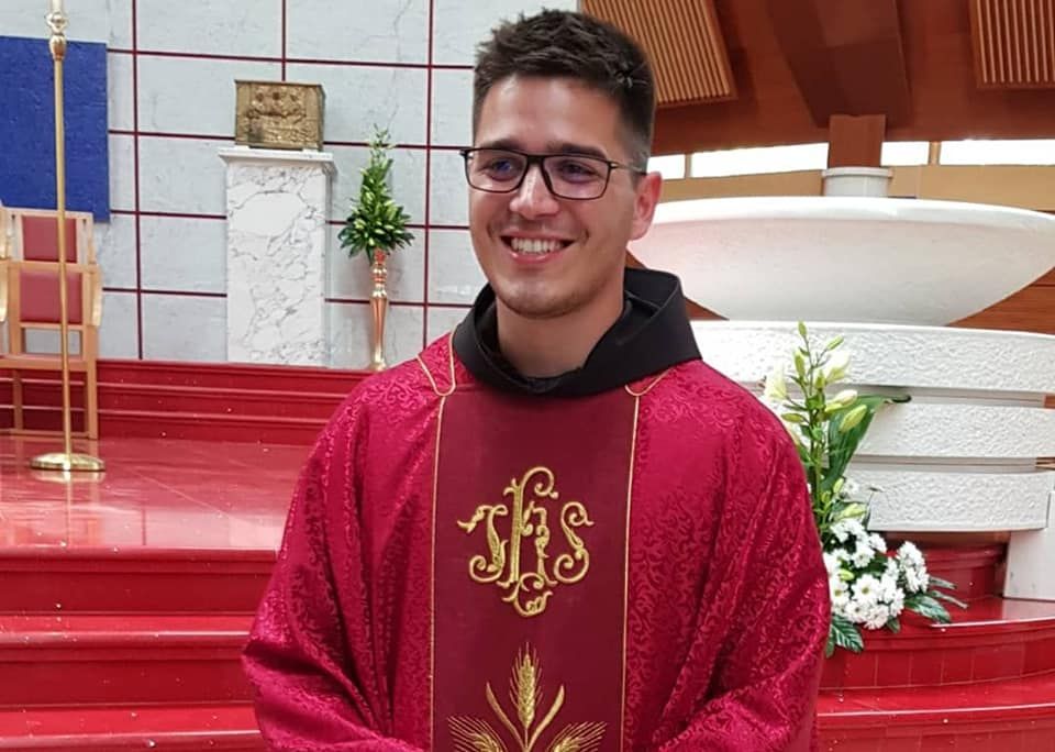 Mlada misa fra Nikole Jurišića i raspored svetih misa u nedjelju 14. srpnja 2019.