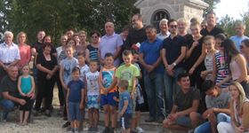 Blagoslov kapelice i kipa Sv. Ante na Vučjoj glavici