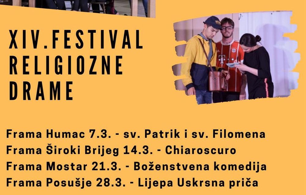 NAJAVA: NA FESTIVALU GOSTUJE FRAMA IZ ŠIROKOG