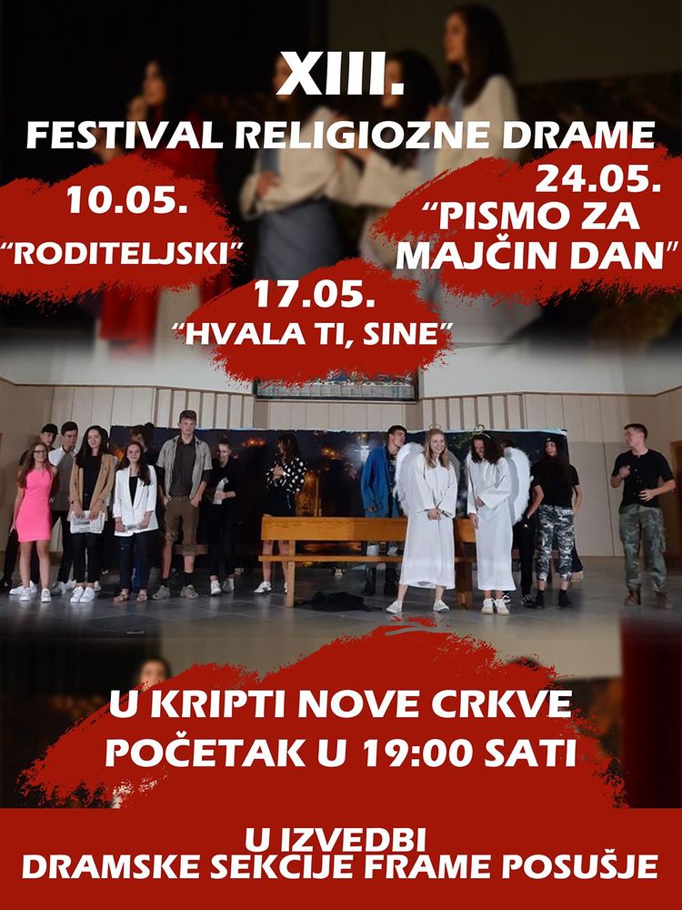 XIII. Festival religiozne drame