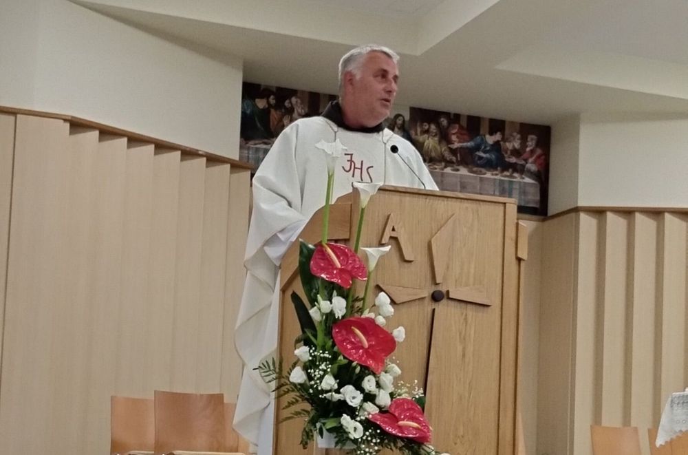 Fra Ljubo Kurtović održao duhovni nagovor na temu "Živjeti kao zahvalna Božja djeca"