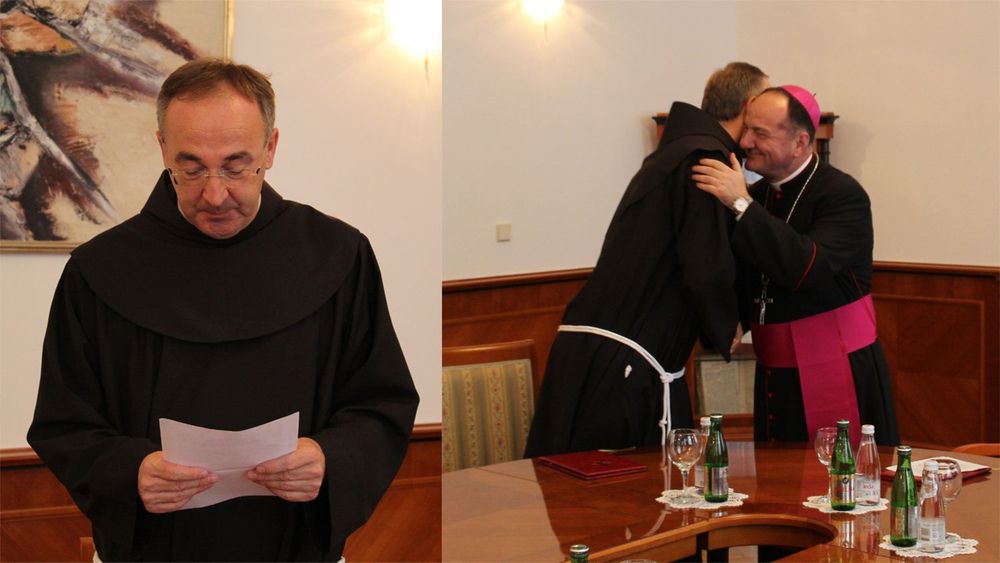 Obraćanje novoimenovanoga kotorskog biskupa mons. Mladena Vukšića