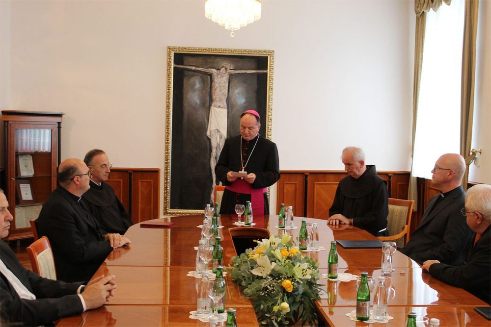 Obraćanje mons. Petra Palića prigodom imenovanja fra Mladena Vukšića kotorskim biskupom