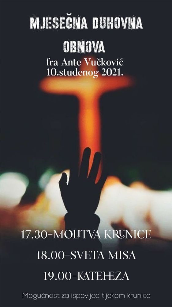 Mjesečna Duhovna obnova