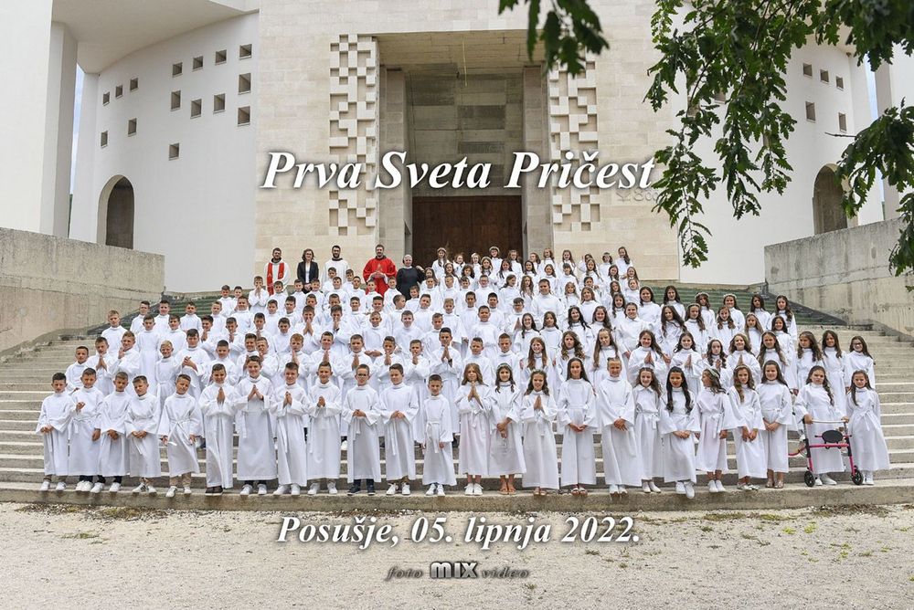 Prva sveta pričest u našoj župi