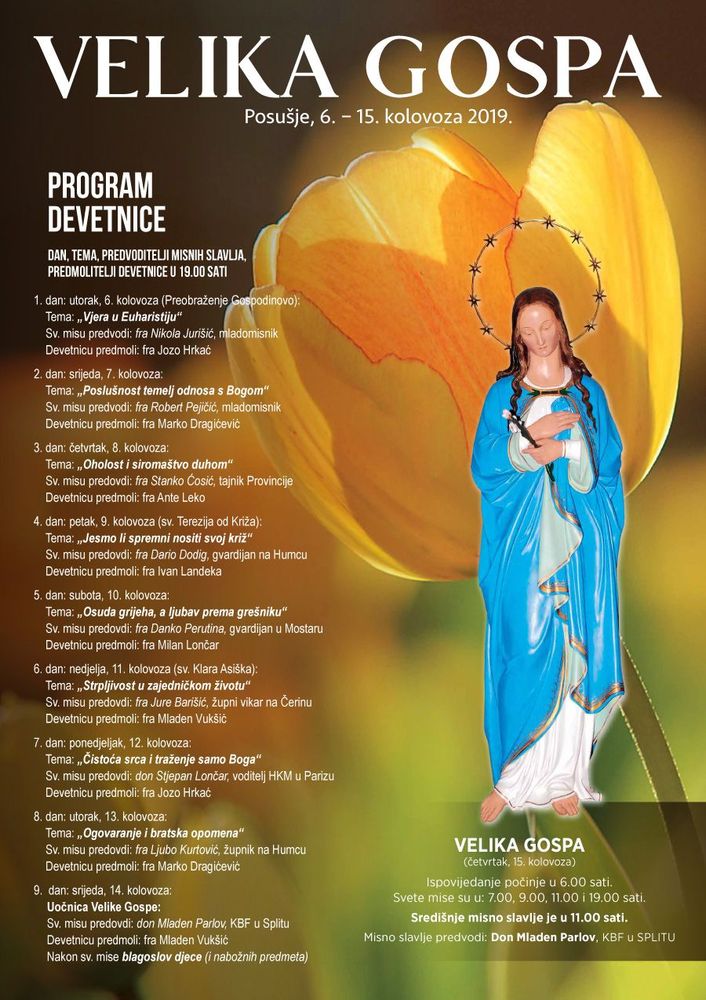 Velika Gospa u našoj župi