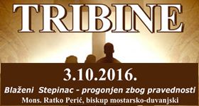 Biskup Ratko otvara niz Tribina