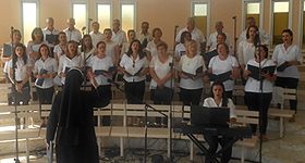 Veliki župni zbor "fra Grga Martić" pjevao u Međugorju na blagdan Srca Isusova